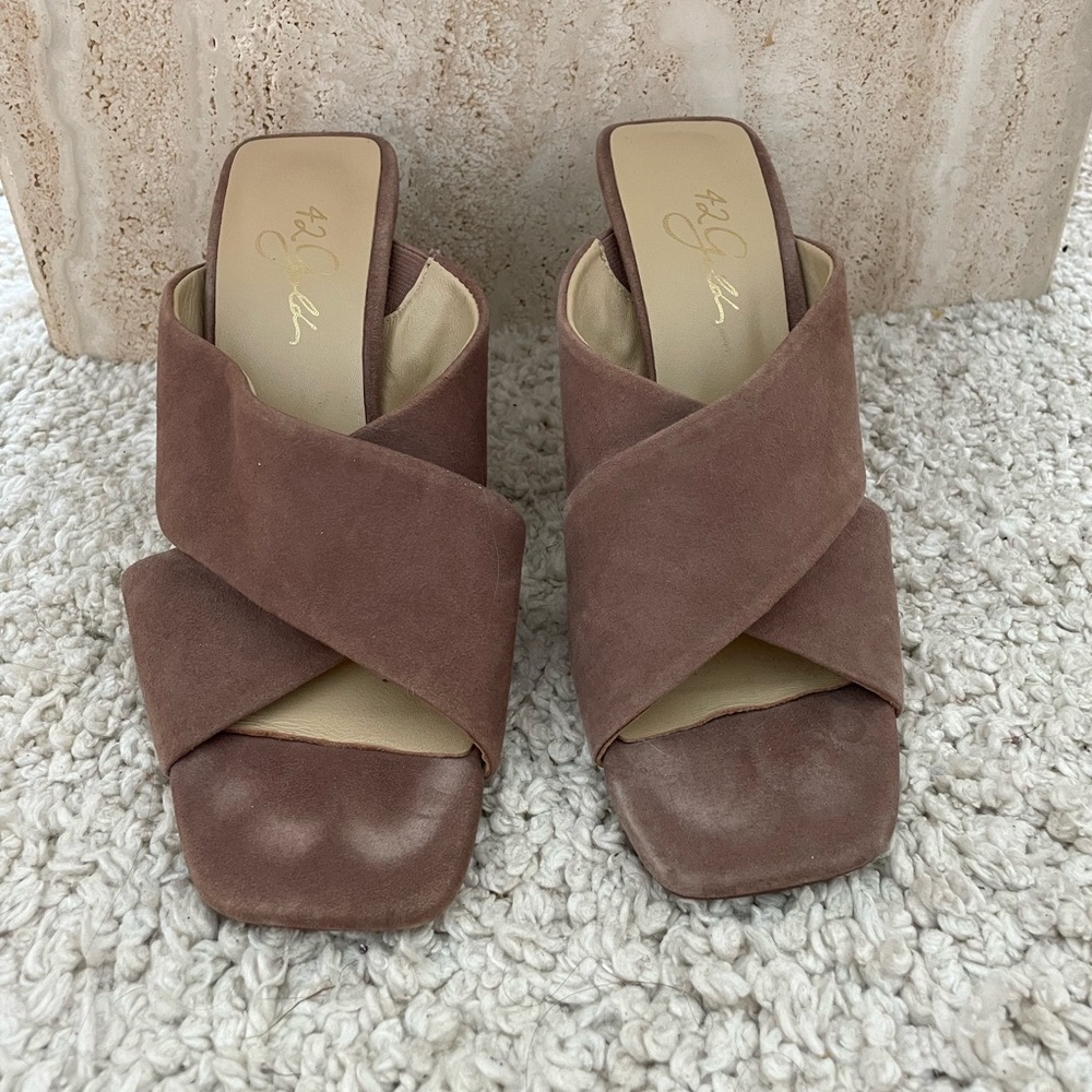 Brown heels